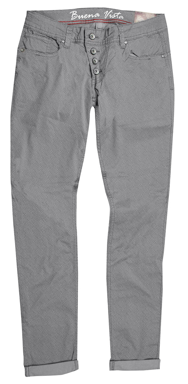 Buena Vista Jeans Malibu graphic grey