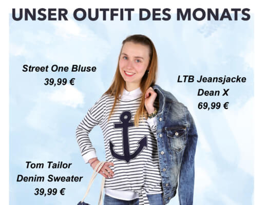 Das Outfit des Monats bei Eierund Hildesheim/HoseOnline