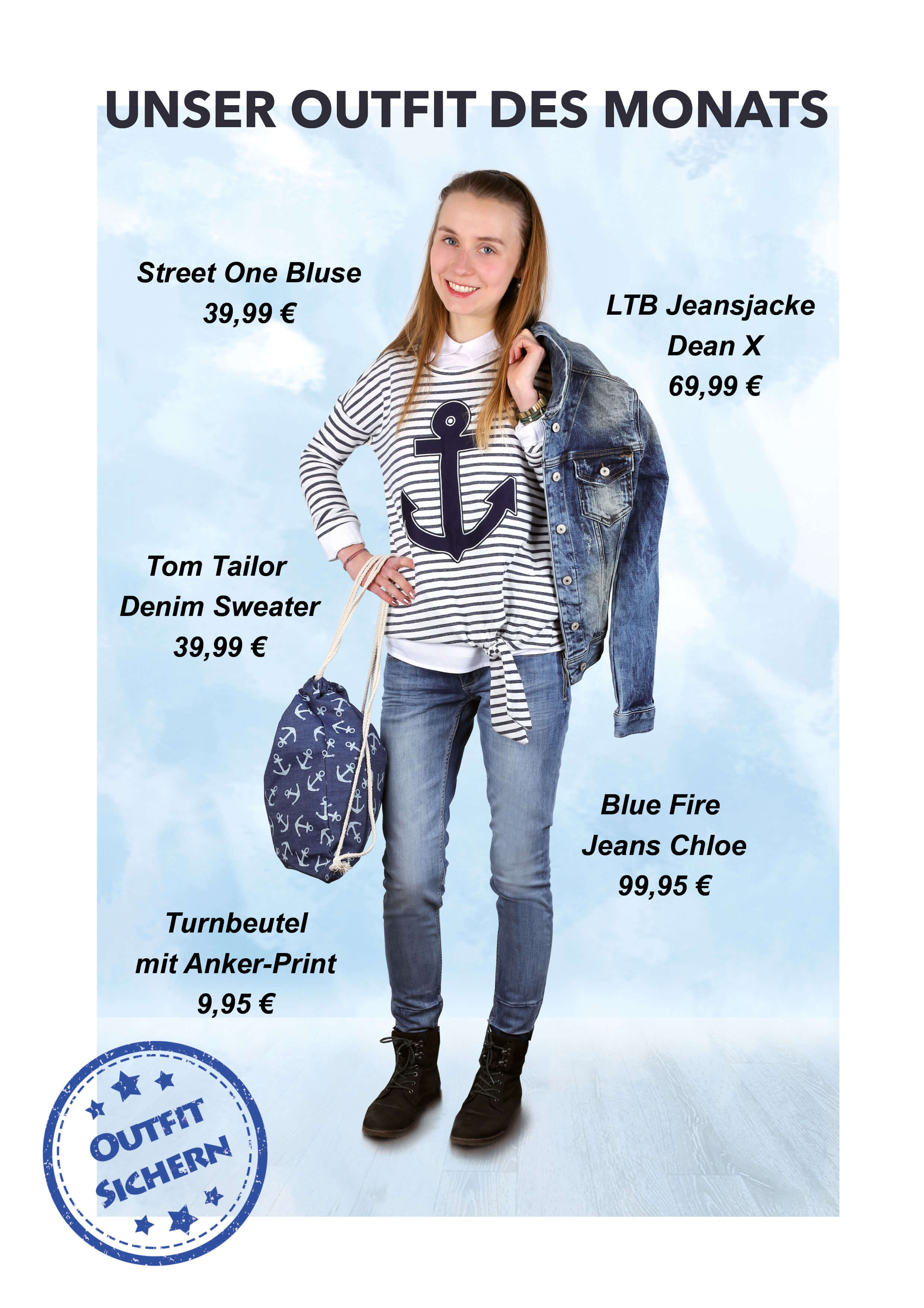 Das Outfit des Monats bei Eierund Hildesheim/HoseOnline