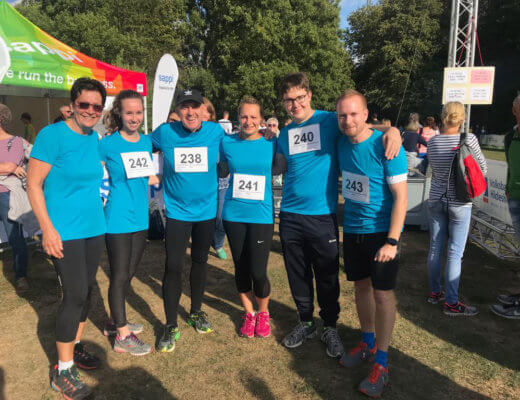 Firmenlauf Team Eierund